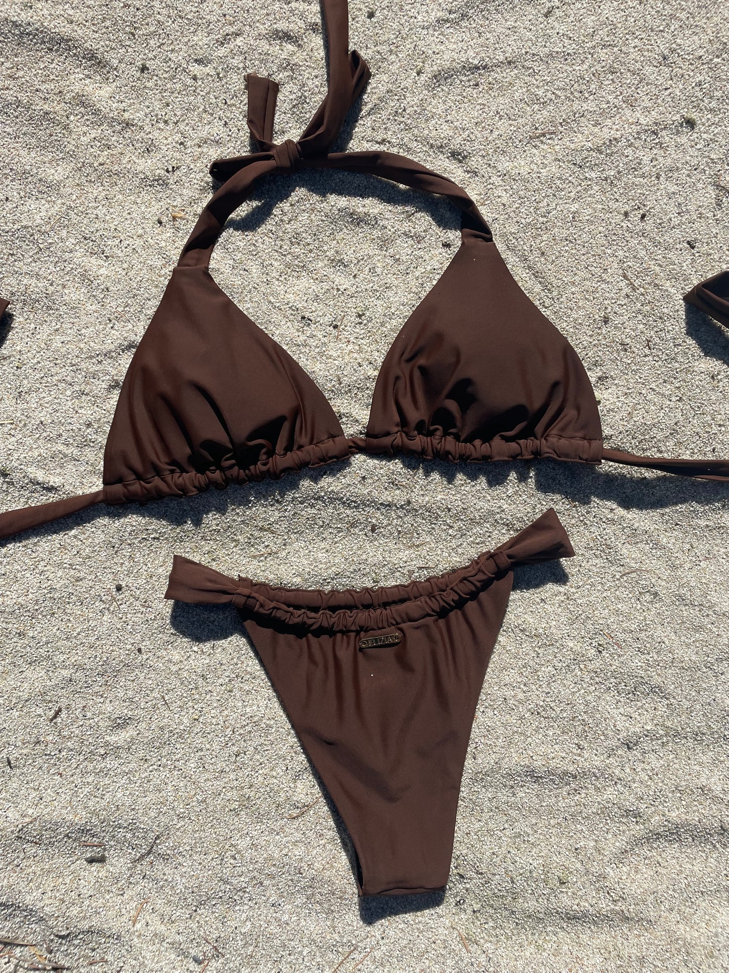 Cheeky Bikini Bottom – Chocolate Brown